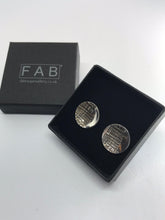 Load image into Gallery viewer, 925 Sterling Silver Threads Drop Earrings In Jewellery Box Size Large.